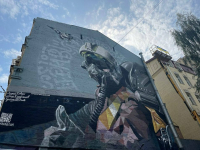 Mural “Ghost of Kyiv”