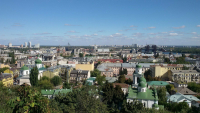 Sightseeing platform on the Castle Hill